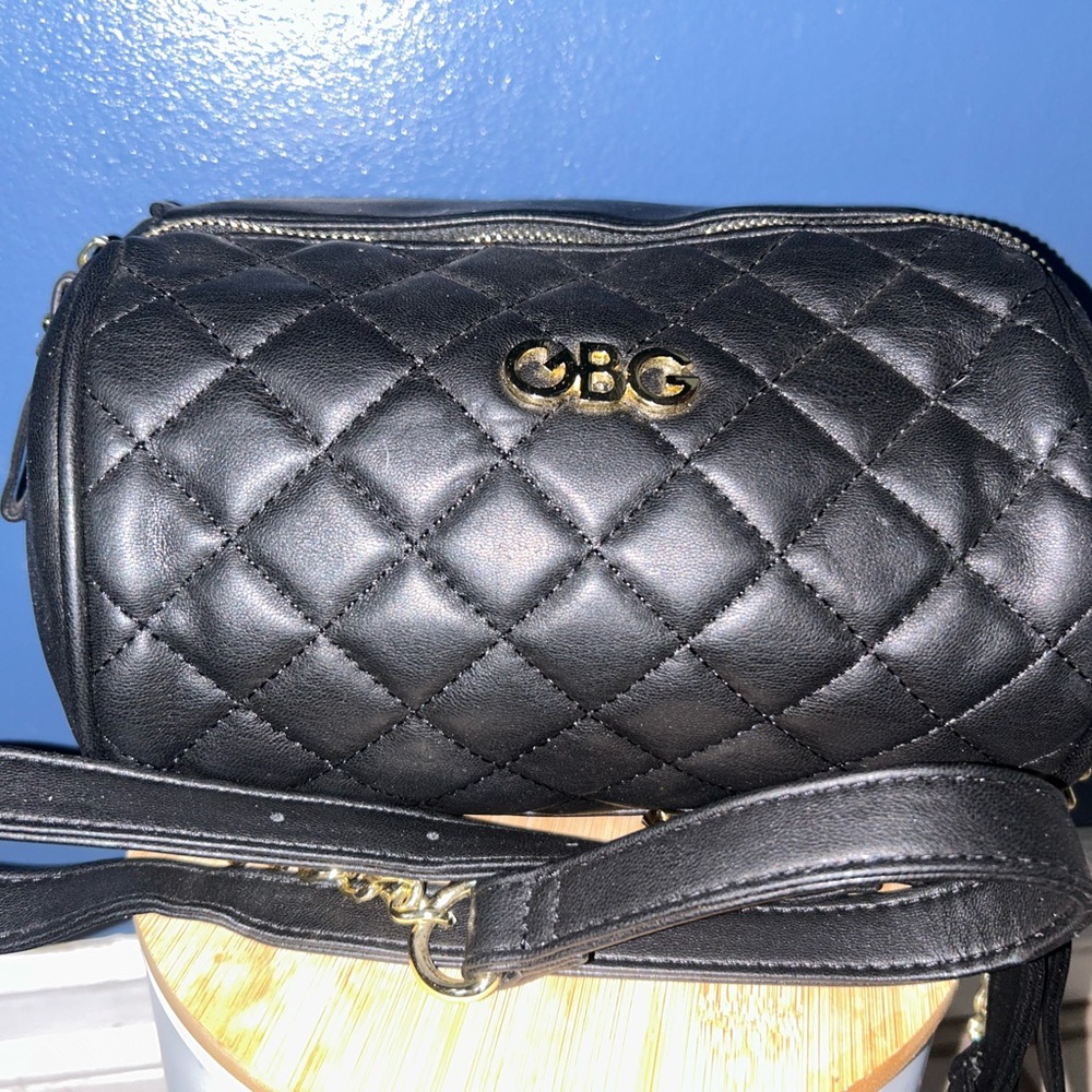 Black Quilted Women's Bag